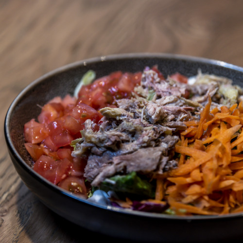Ensalada de perdiz en escabeche