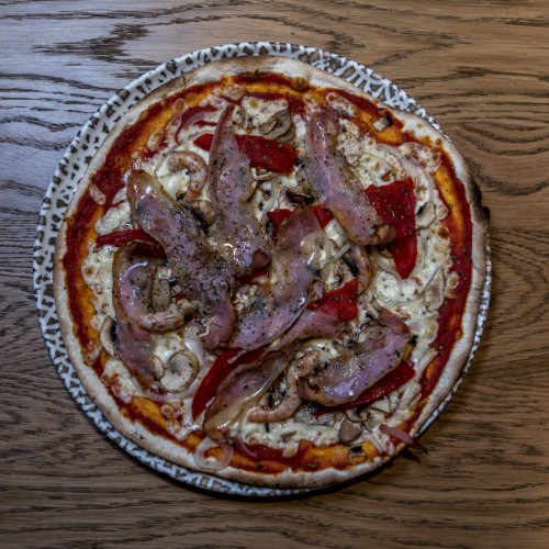 Pizza lardo