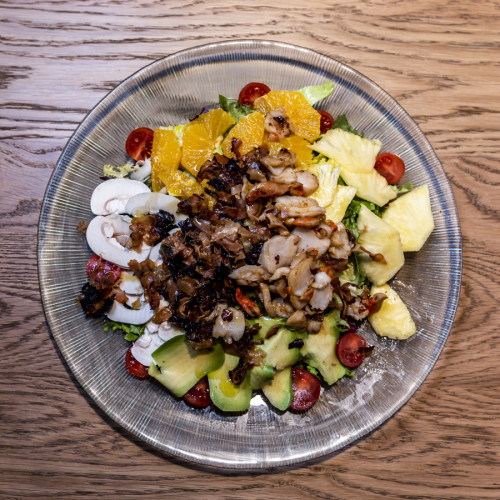 Ensalada Templada de vieiras