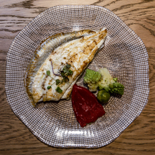 Rodaballo fresco plancha